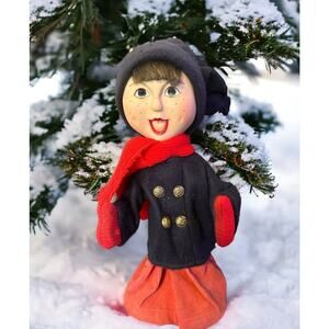 VTG Caroling Kids Animated Christmas Sandra Lee Doll Sings Sways Holiday Dance